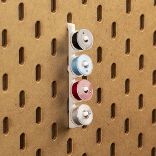 4-voudige Naaispoelhouder voor Pegboard