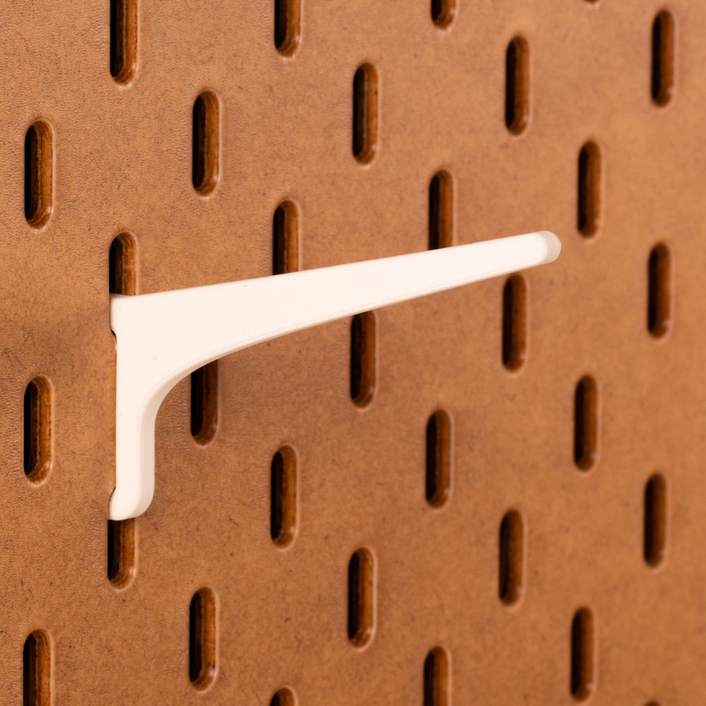 Schuine Pin (8 cm) voor Pegboard